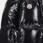 Manteaux Doudoune Huppelong Moncler Noir Femme