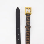 Ceintures Ceinture FF Fendi Marron Femme