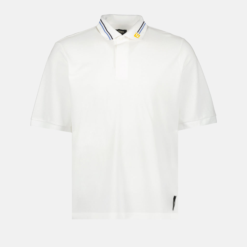 Polo shirts Golf polo shirt Fendi White Man