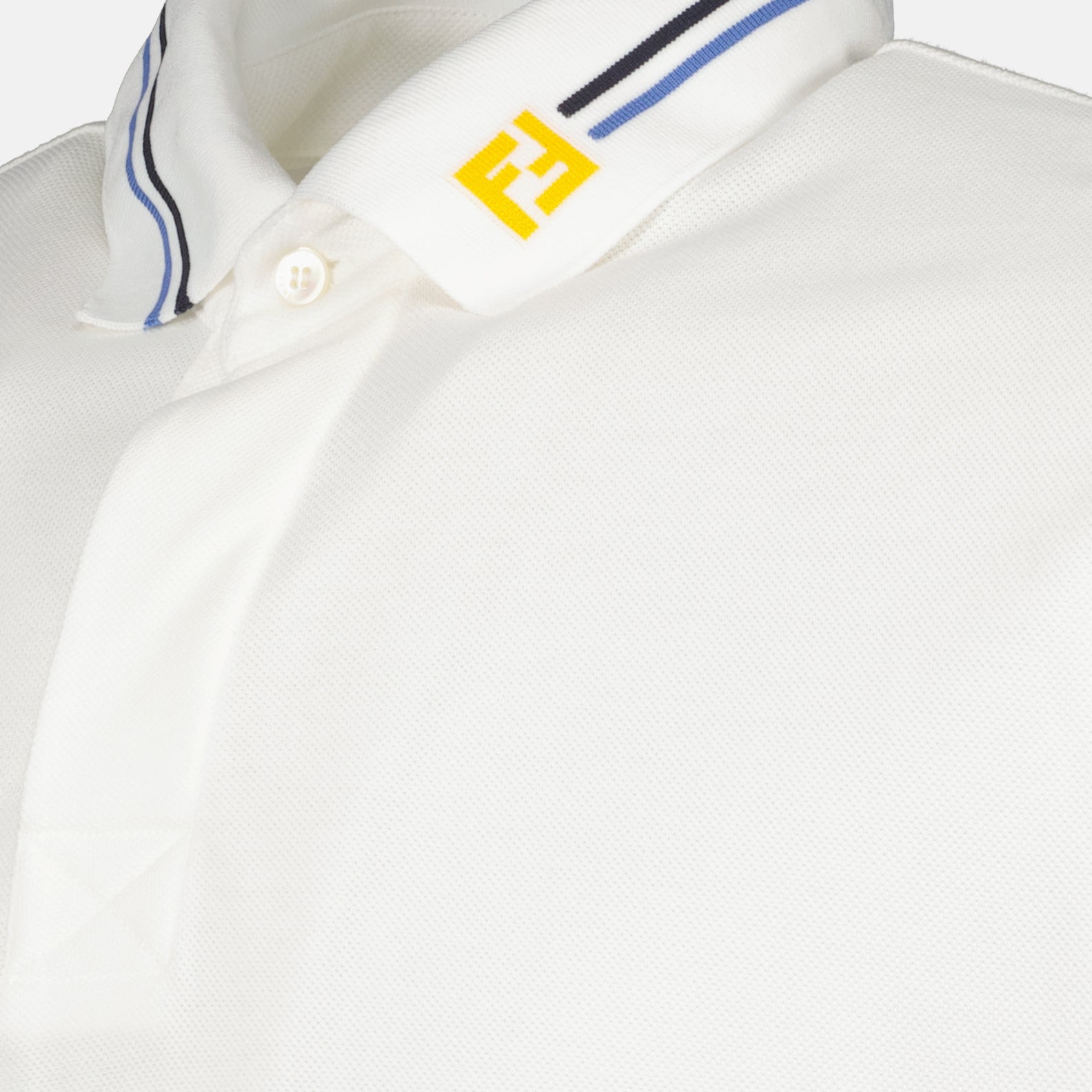 Polo shirts Golf polo shirt Fendi White Man