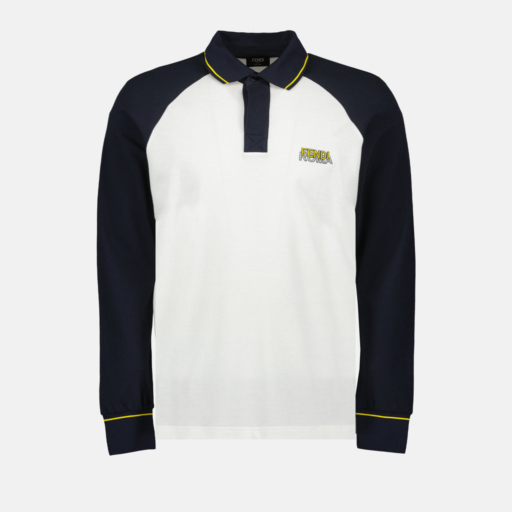 Polo shirts Golf polo shirt Fendi Blue Man
