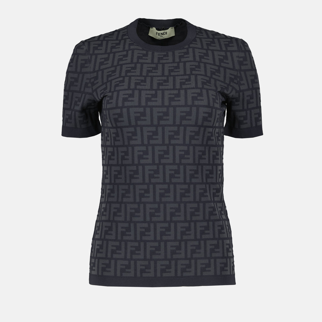 T-shirts FF t-shirt Fendi Gray Women