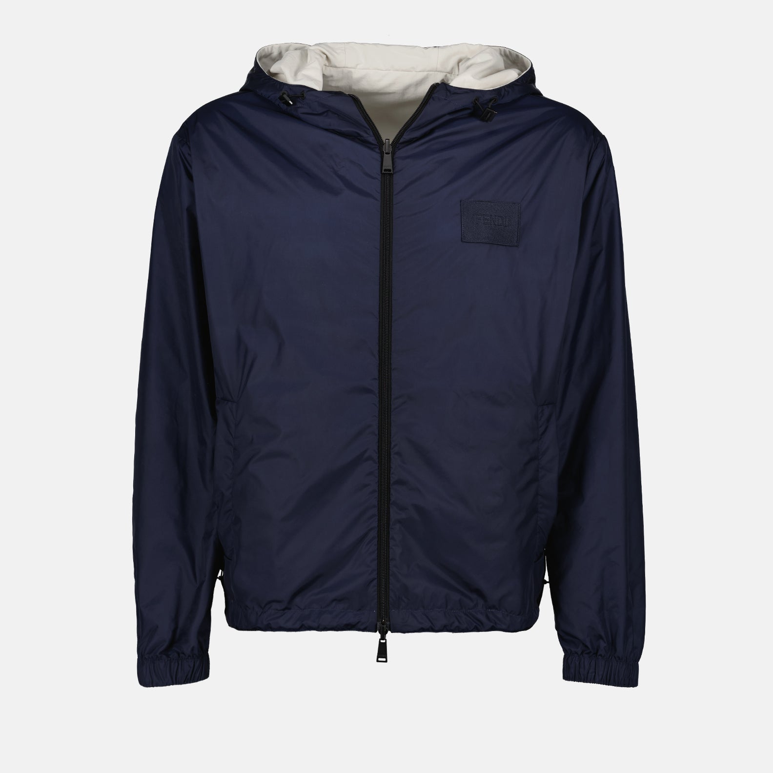 Vestes Veste coupe-vent réversible Fendi Bleu Homme