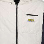 Vestes Veste coupe-vent réversible Fendi Bleu Homme