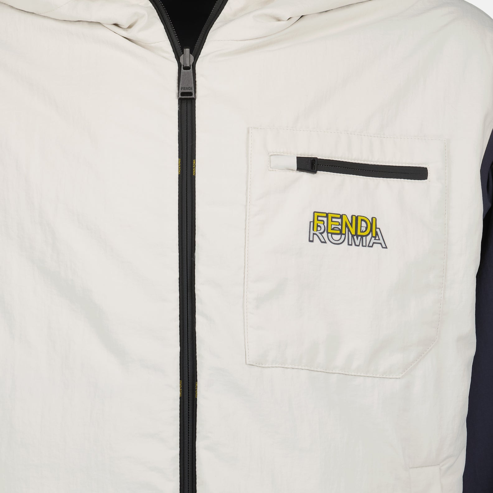 Vestes Veste coupe-vent réversible Fendi Bleu Homme