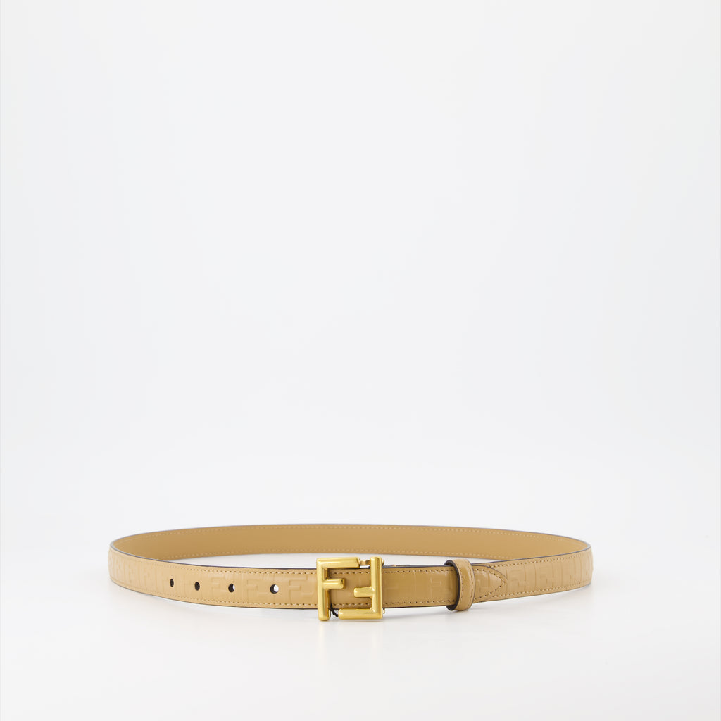 Belts FF belt Fendi Beige Women