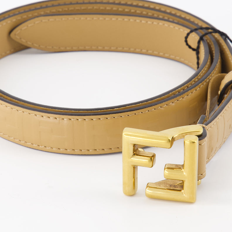 Belts FF belt Fendi Beige Women