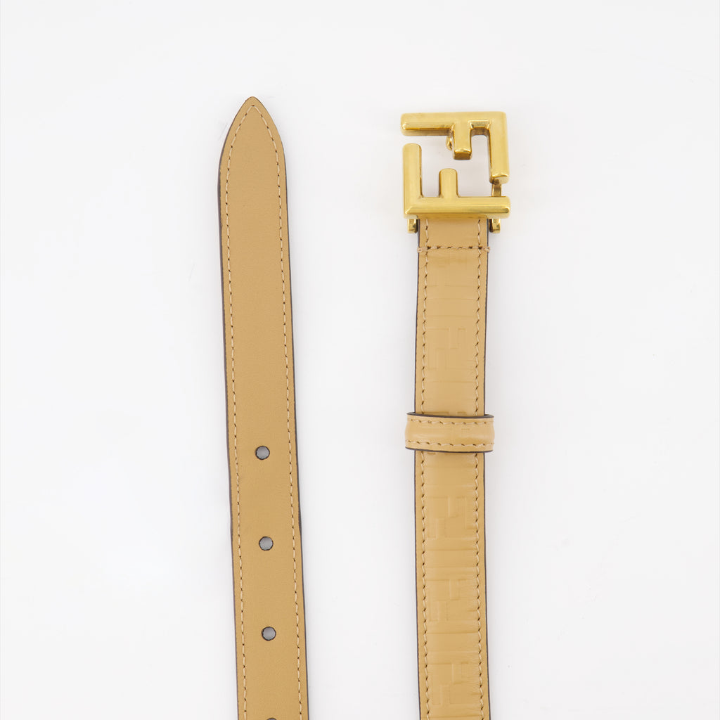 Belts FF belt Fendi Beige Women
