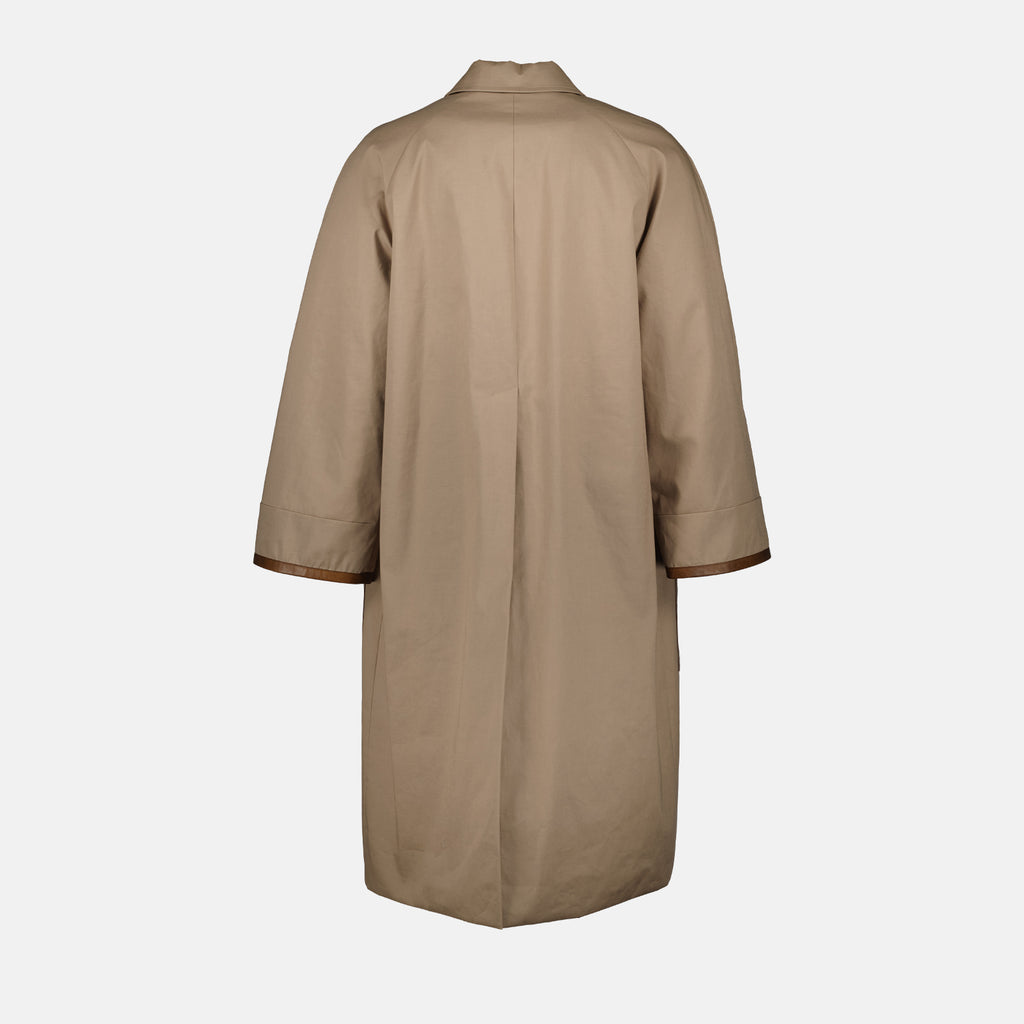 Casacos Parka Reversível Fendi Bege Homme