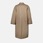 Casacos Parka Reversível Fendi Bege Homme