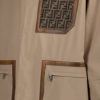 Casacos Parka Reversível Fendi Bege Homme