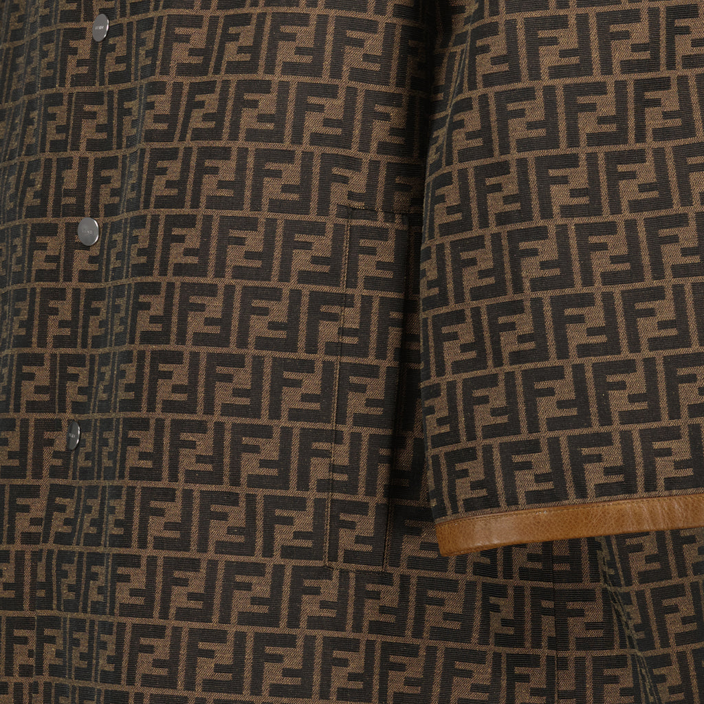 Casacos Parka Reversível Fendi Bege Homme