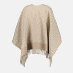 Vestes Poncho FF Fendi Beige Femme