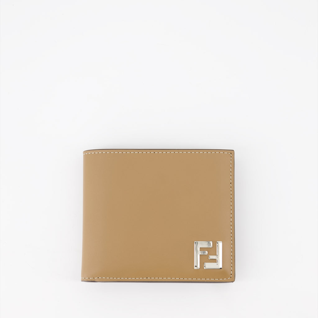 Petite maroquinerie Portefeuille FF Squared Fendi Marron Homme