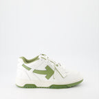 Sneakers Out Of Office Sneakers Off-White Green Man