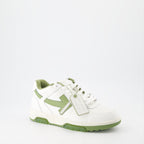Sneakers Out Of Office Sneakers Off-White Green Man