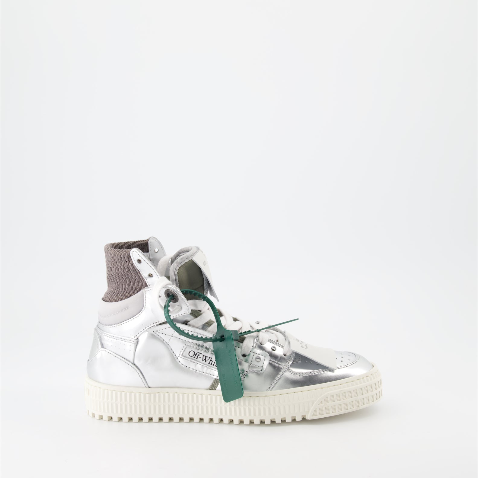 Sneaker Baskets 3.0 Off Court Off-White Plata Femme