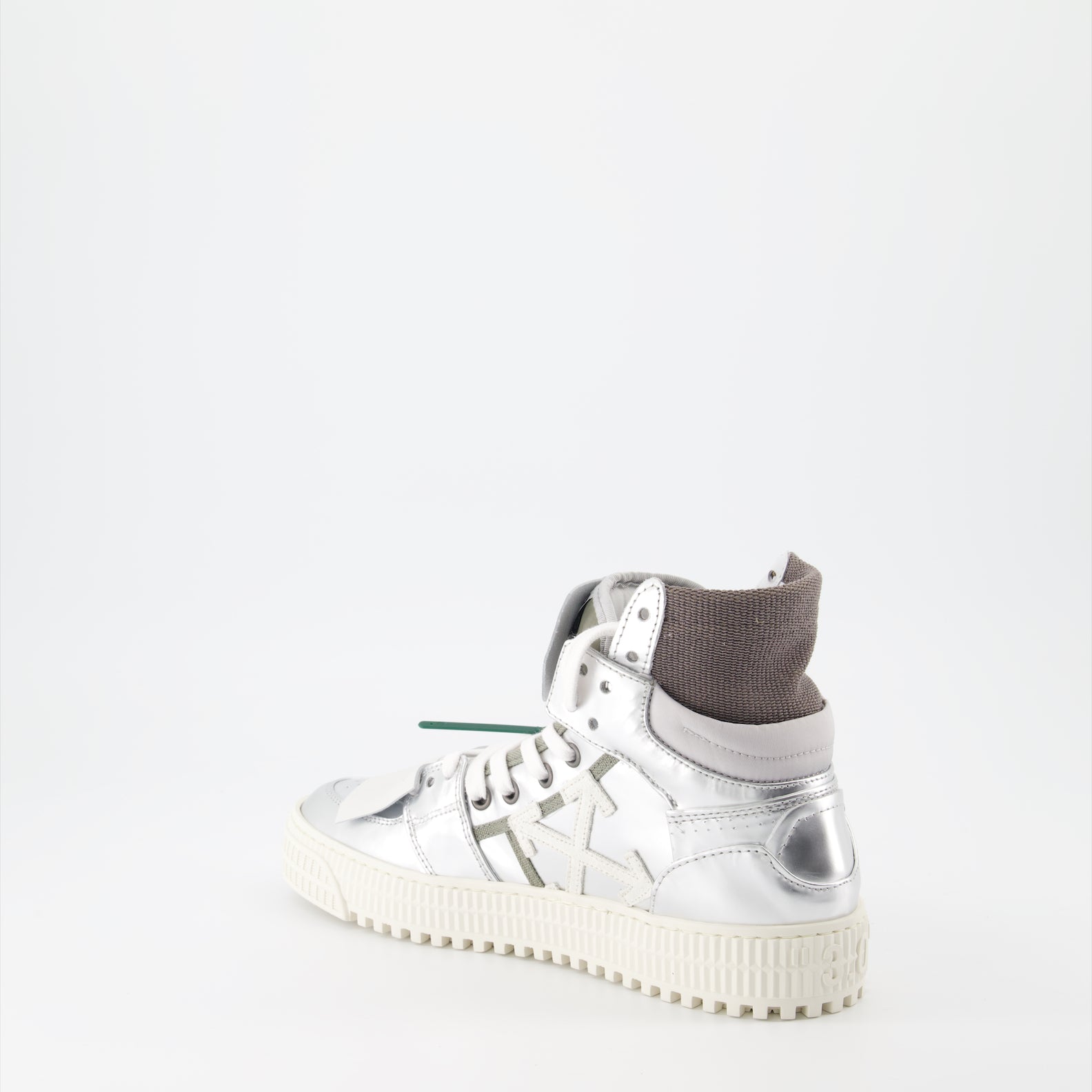Sneaker Baskets 3.0 Off Court Off-White Plata Femme
