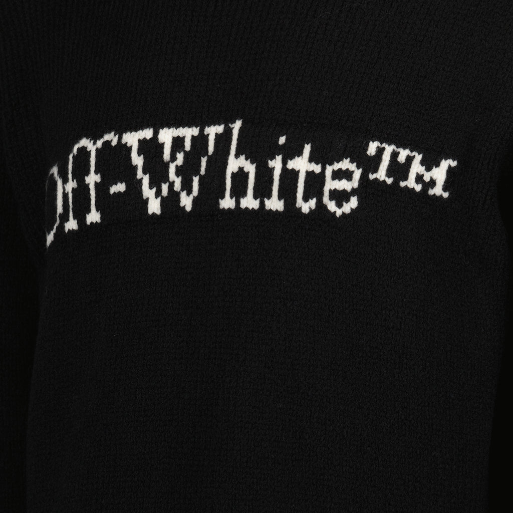 Knitwear Big Bookish Sweater Off-White Black Man