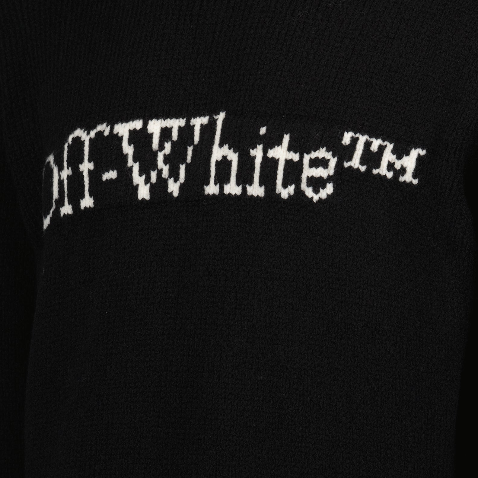 Knitwear Big Bookish Sweater Off-White Black Man
