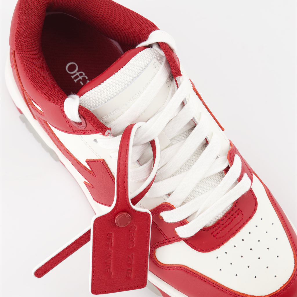 Tênis Baskets Out Of Office Off-White Vermelho Femme