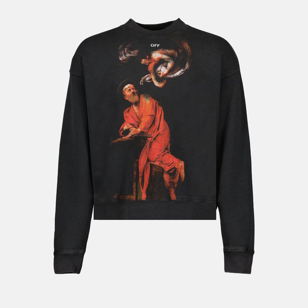 Sweatshirts S.Matthew sweatshirt Off-White Black Man
