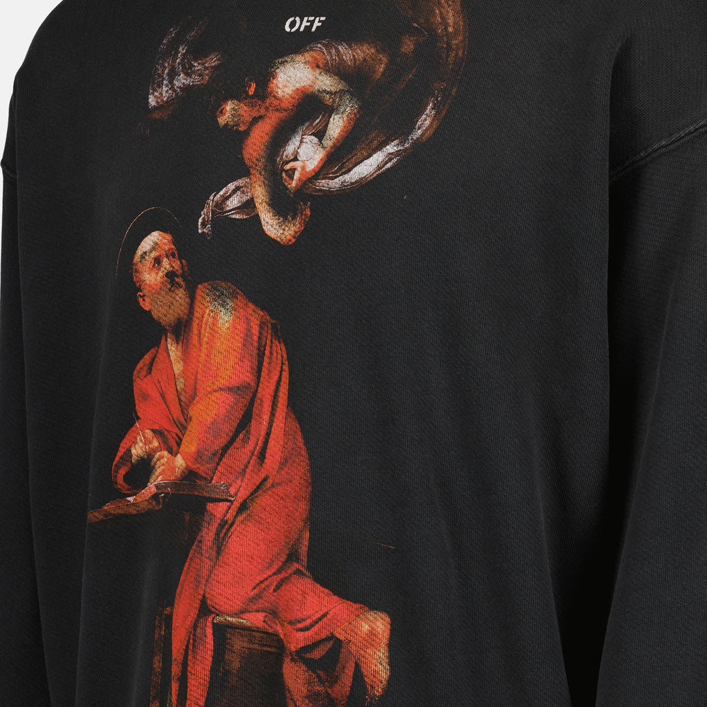 Sweatshirts S.Matthew sweatshirt Off-White Black Man