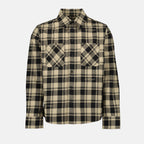 Shirts Flannel shirt Off-White Beige Man