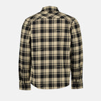 Shirts Flannel shirt Off-White Beige Man