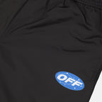 Moda praia Short de bain On the go Moon Off-White Preto Homme