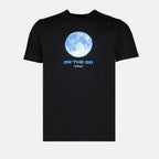 T-shirts T-shirt On the go Moon Off-White Noir Homme