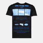 T-shirts T-shirt On the go Moon Off-White Noir Homme