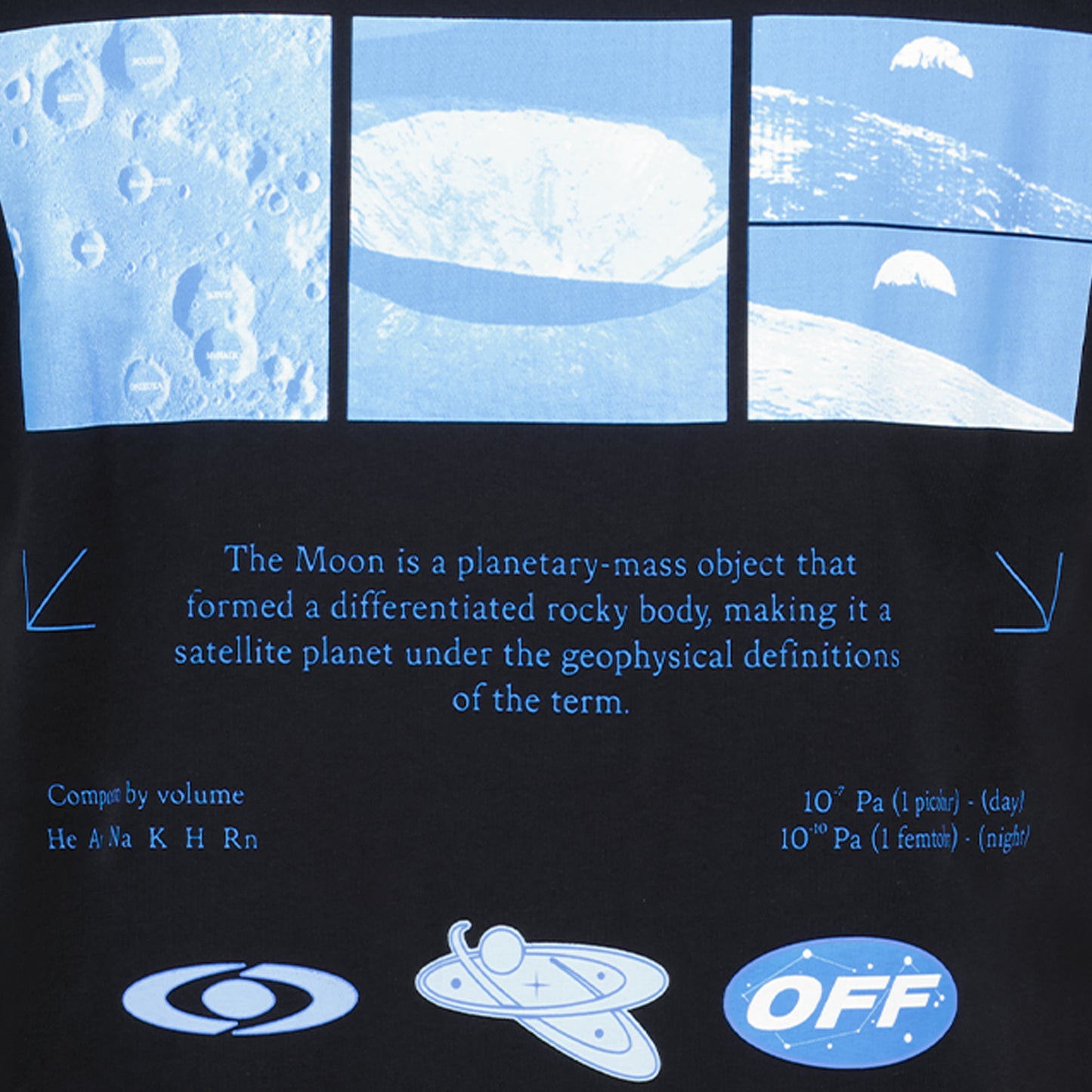 T-shirt On the go Moon