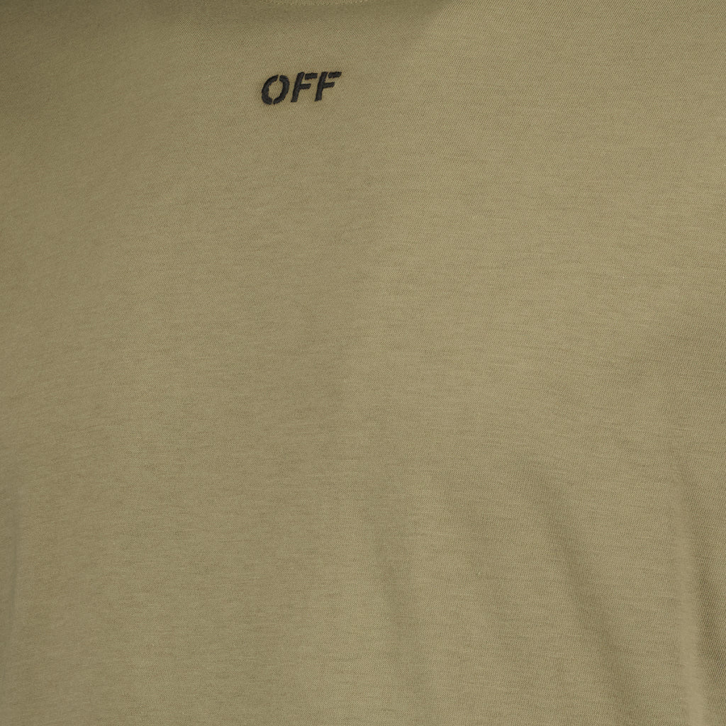 T-shirts Off Stitch T-shirt Off-White Beige Man