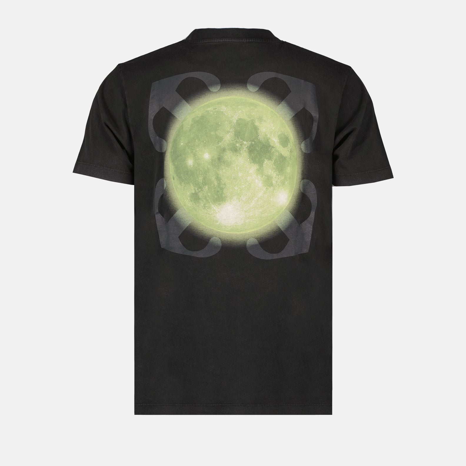 T-Shirts T-shirt Super Moon Off-White Schwarz Homme