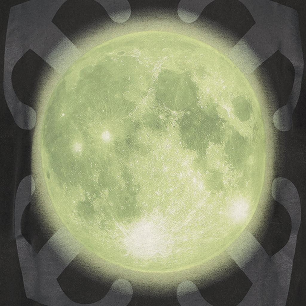 T-Shirts T-shirt Super Moon Off-White Schwarz Homme