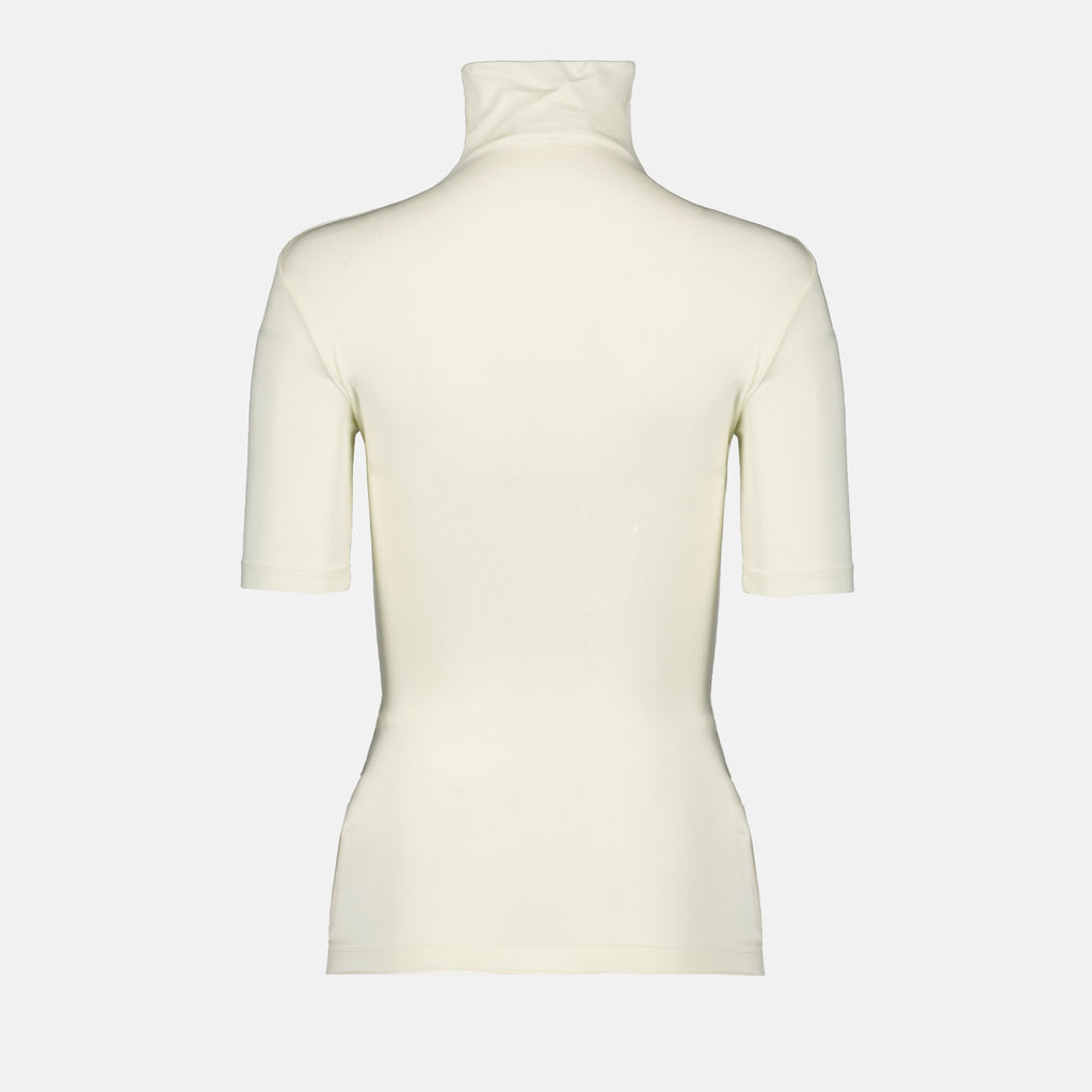 T-shirt Col roulé Off Stamp Off-White Bianco Femme