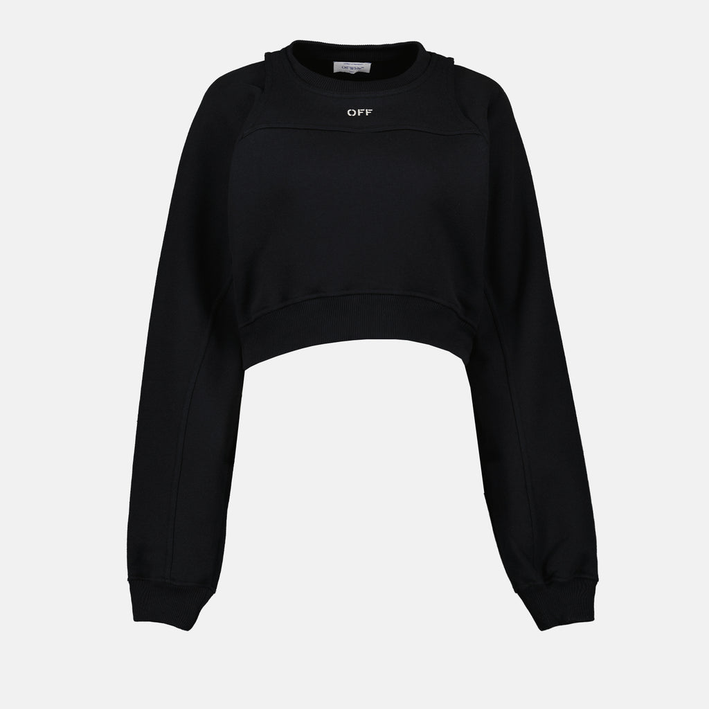 Sudaderas Sudadera Off Stamp Off-White Negro Femme