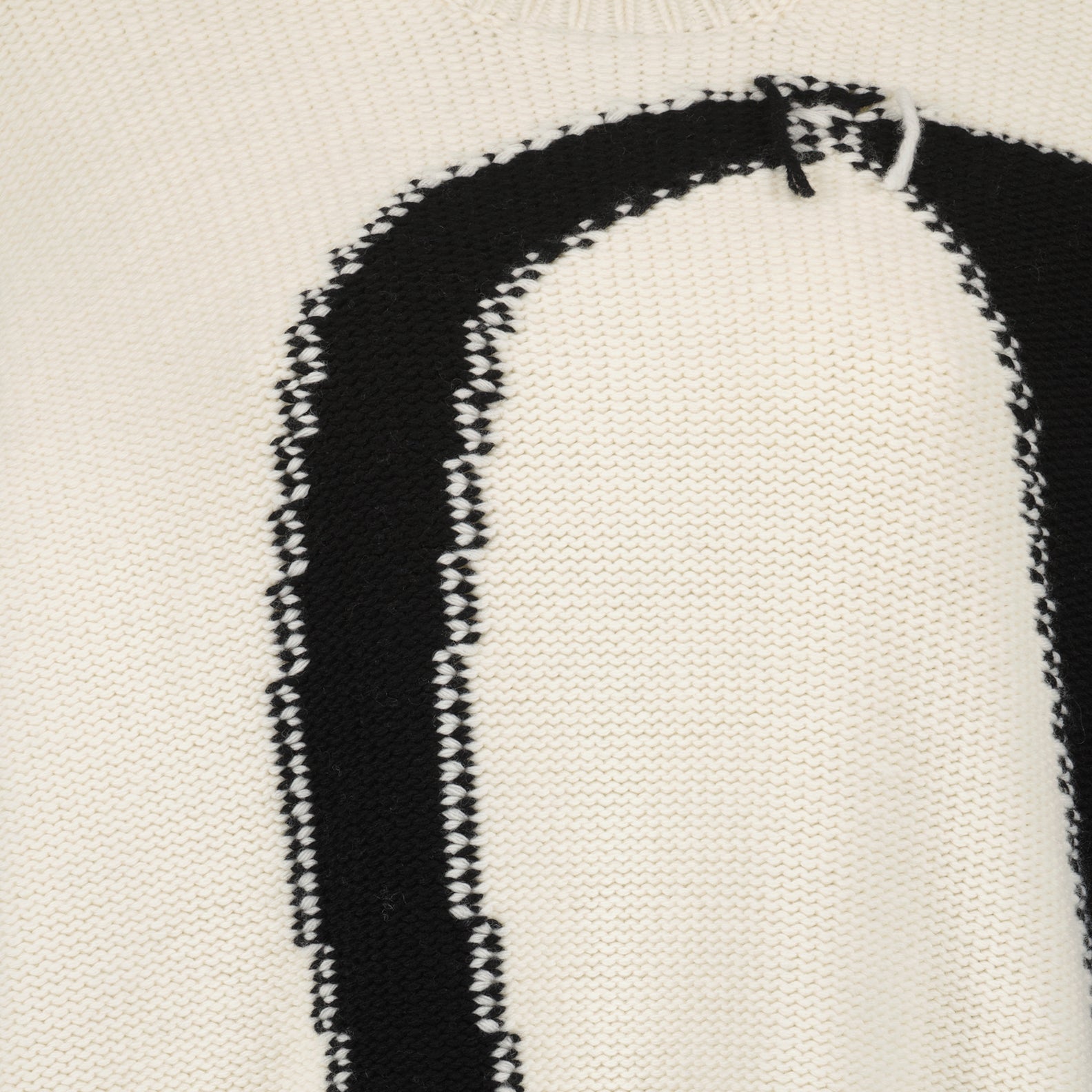 Maille Pull oversize OW Off-White Beige Femme