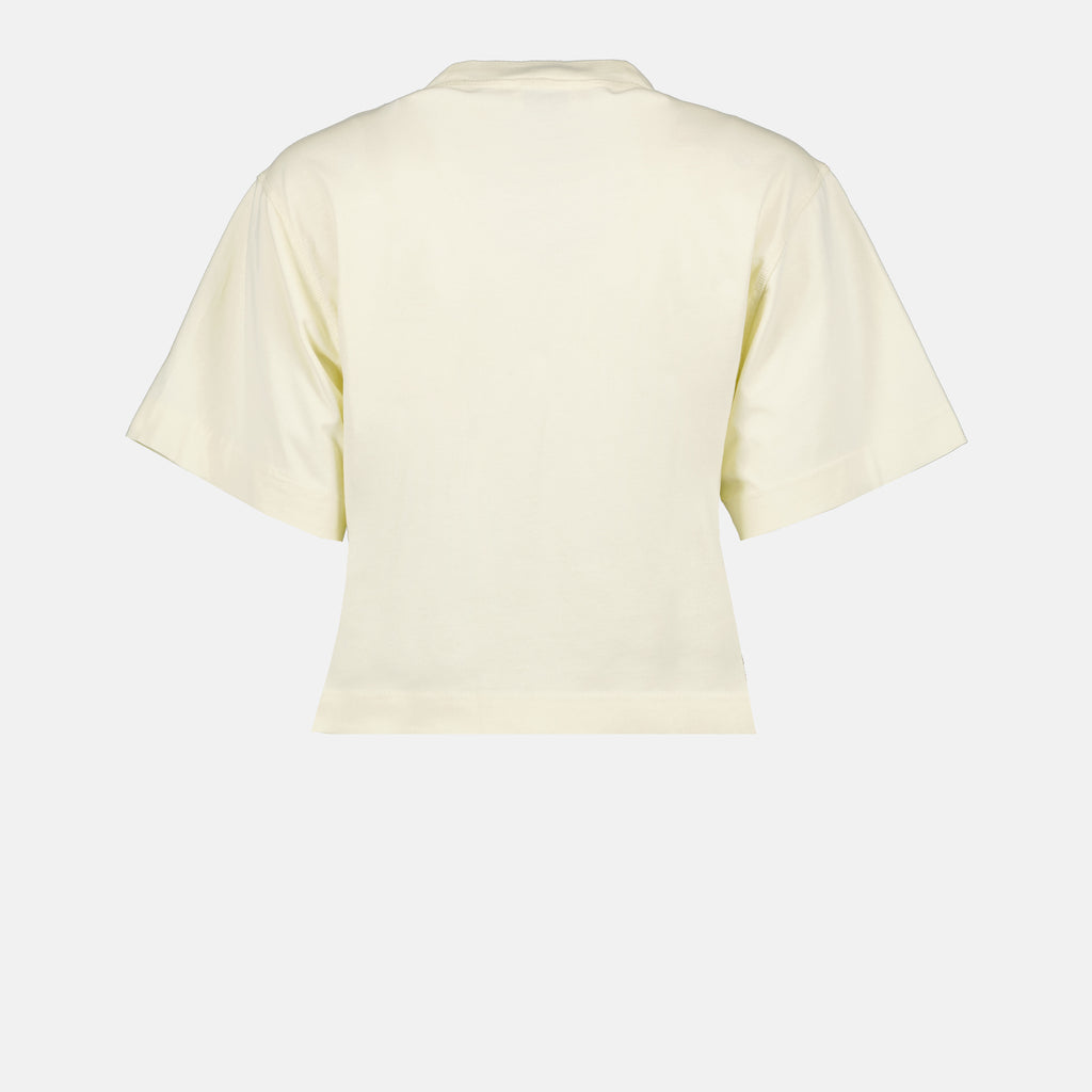 Camisetas T-shirt Arrow pearls Off-White Beige Femme