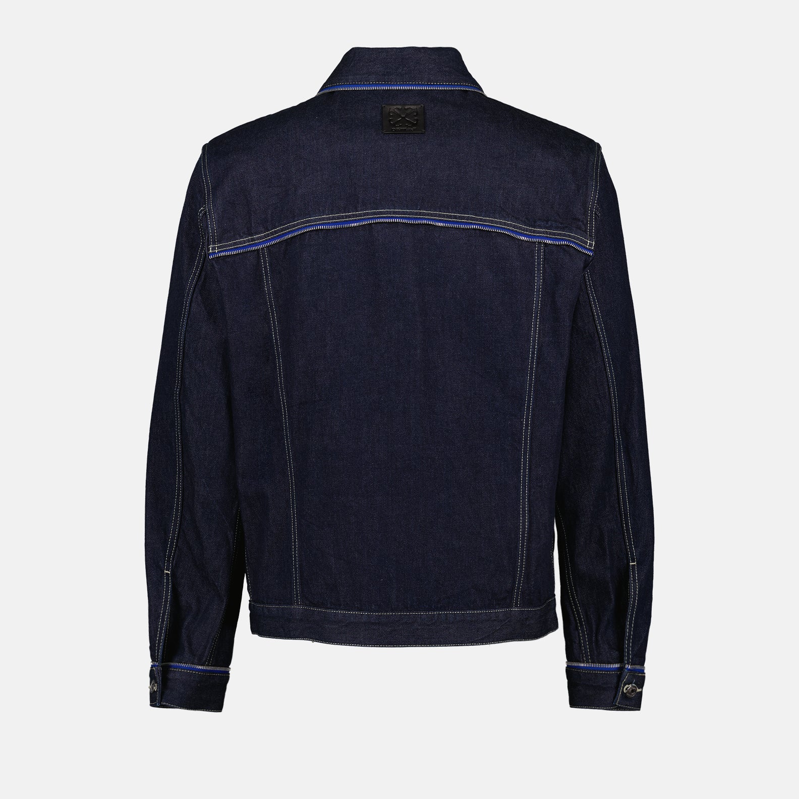 Vestes Veste en jean Off Off-White Bleu foncé Homme