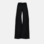 Pantaloni Pantaloni Jogging Ampi Off-White Nero Femme