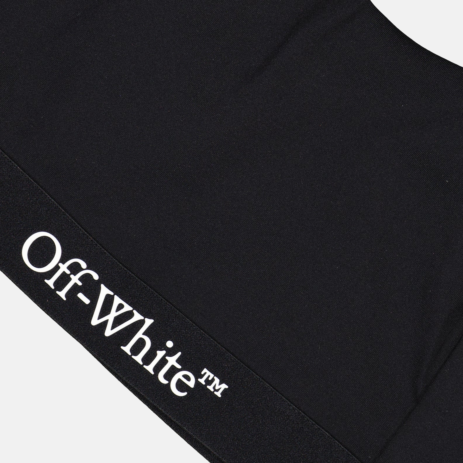 탑 Top à logo Off-White 검은색 Femme