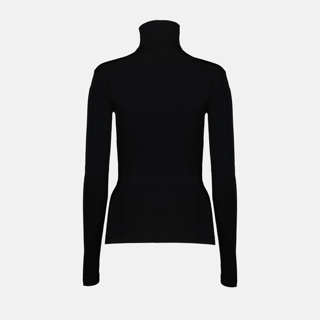 Camisetas Col roulé Off Stamp Off-White Negro Femme