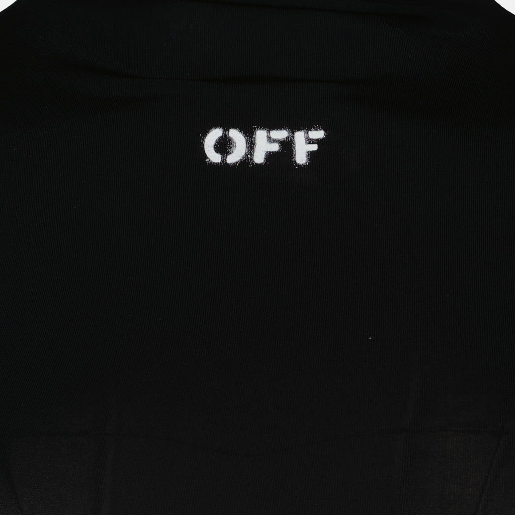 Camisetas Col roulé Off Stamp Off-White Negro Femme