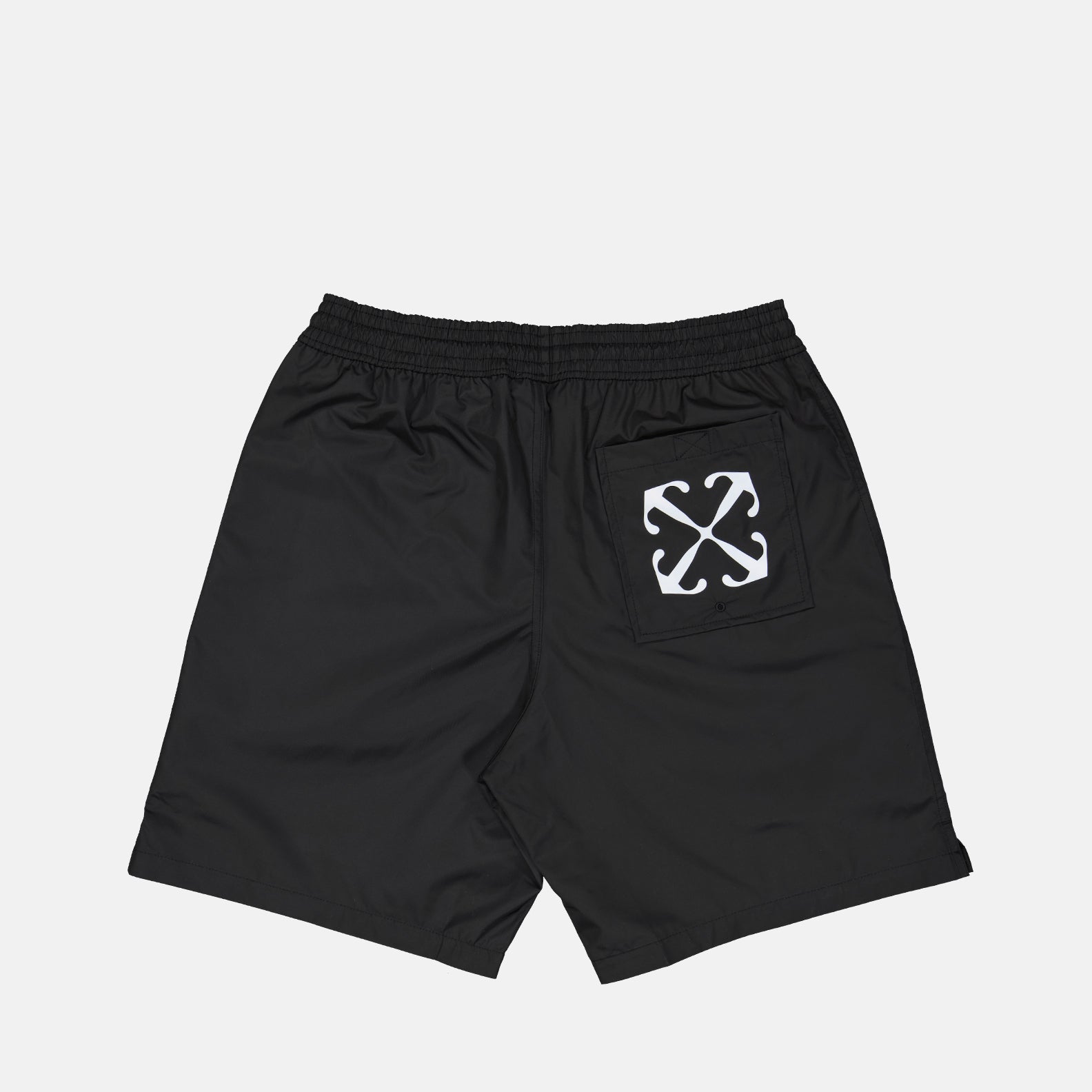 Moda praia Short de bain Arrow Surfer Off-White Preto Homme
