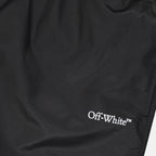 Moda praia Short de bain Arrow Surfer Off-White Preto Homme