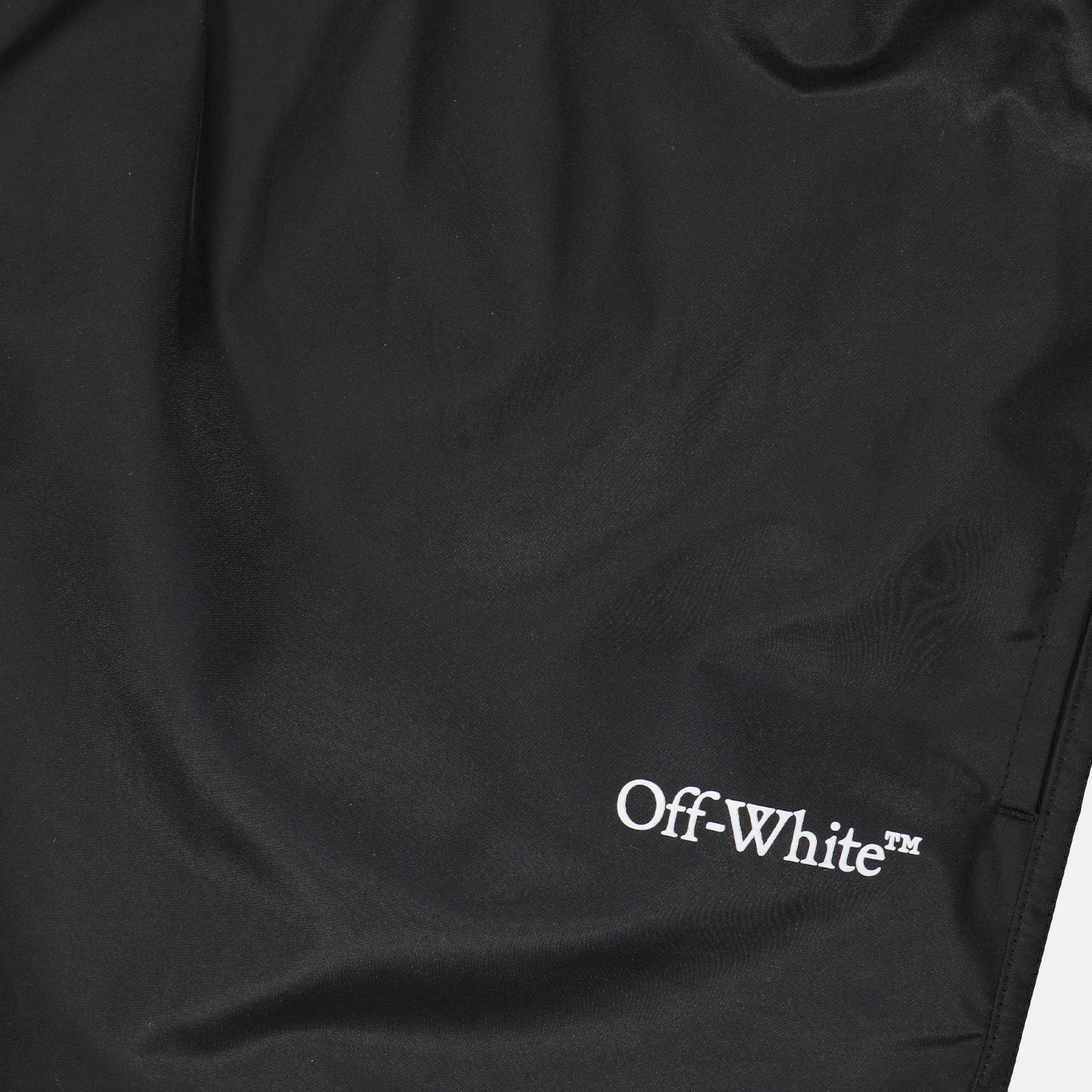 Moda praia Short de bain Arrow Surfer Off-White Preto Homme