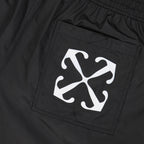 Moda praia Short de bain Arrow Surfer Off-White Preto Homme