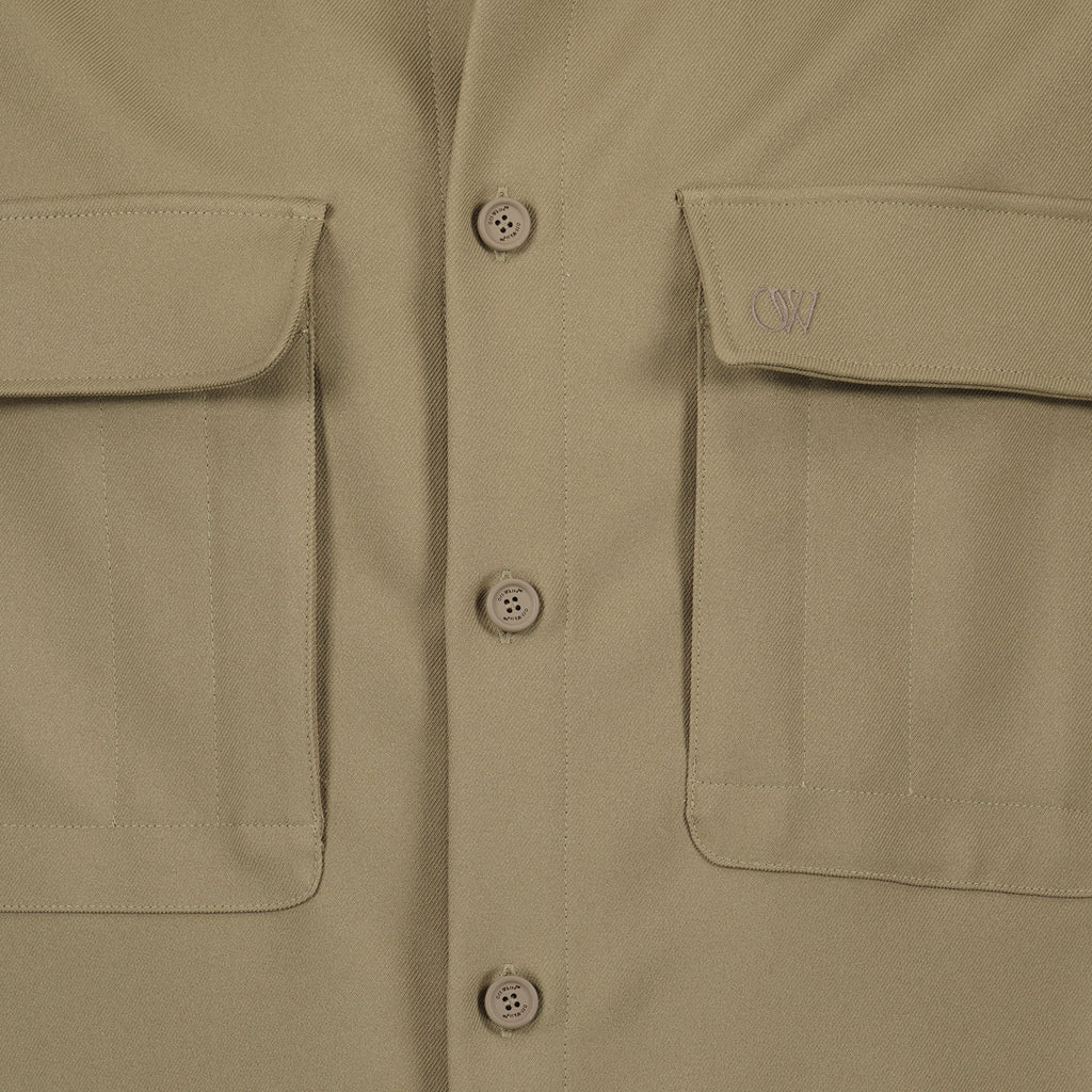 Hemden OW Hemd Off-White Beige Homme